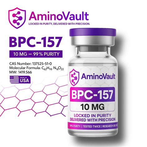 Best BPC-157 | Made in the USA | 99% Purity | AminoVault