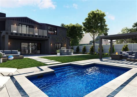 Latham Calypso I Vinyl Liner Plunge Pool - Swimming Pools