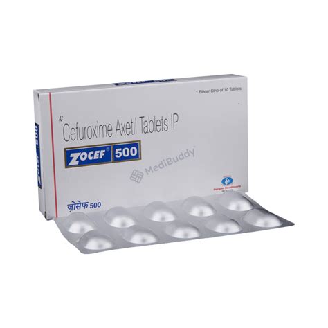 Zocef 500 Tablet: Price, Uses, Side Effects & How to Use - MediBuddy
