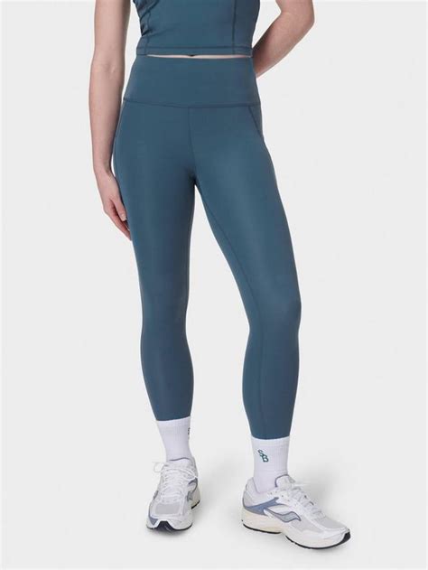 Sweaty Betty All Day 7/8 Leggings, Subdued Blue