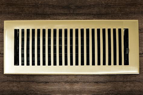 Cast Brass Contemporary Vent Covers - Polished Brass – Madelyn Carter