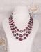 Natural Ruby & Pearl Gemstone Beads Necklace Jewelry – Raj Gems
