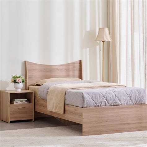 Buy Helios Alton Single Bed with Bedside Table from Alton by Home ...