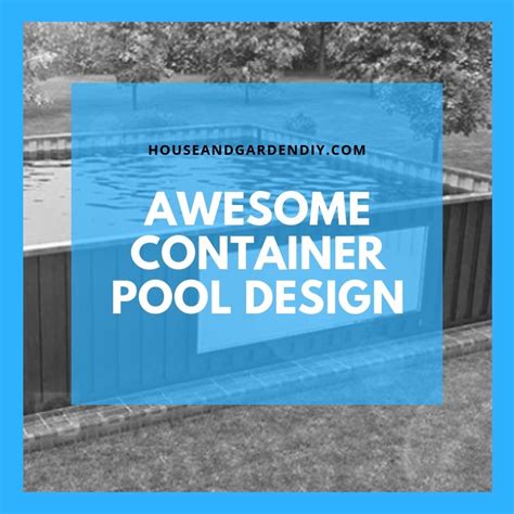 Image result for Container Pool Design Ideas