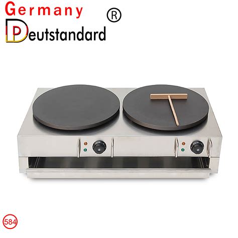 Snack crepe machine double crepe maker with CE for sale China ...
