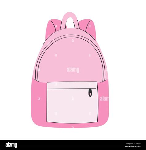 Pink Backpack Clipart at Ann Bunch blog