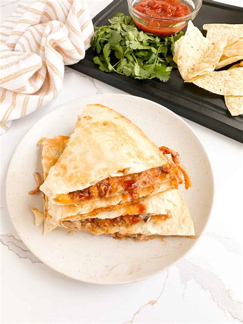 Leftover Pulled Pork Quesadillas