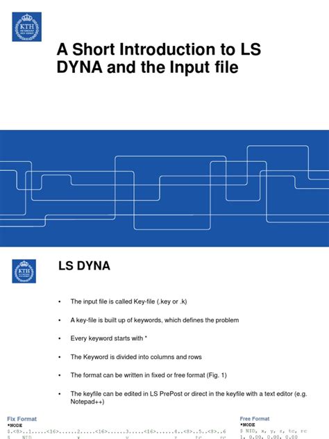 Image result for LS-DYNA Tutorials Pre Post