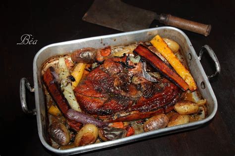 rouelle de porc confite