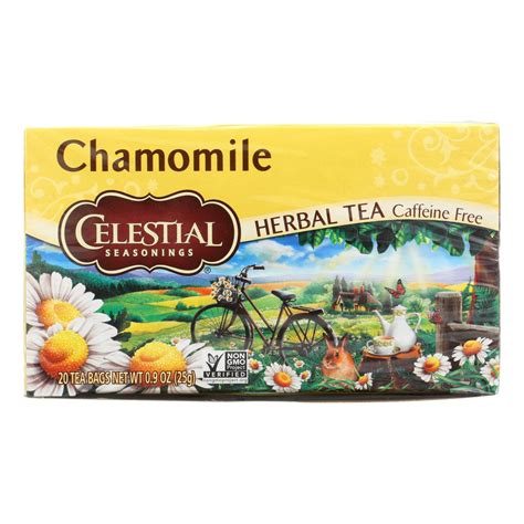 Celestial Seasonings Herbal Tea Caffeine Free Honey Vanilla Chamomile ...