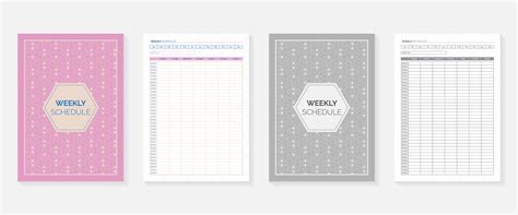 Schedule Planner Layout 的图像结果