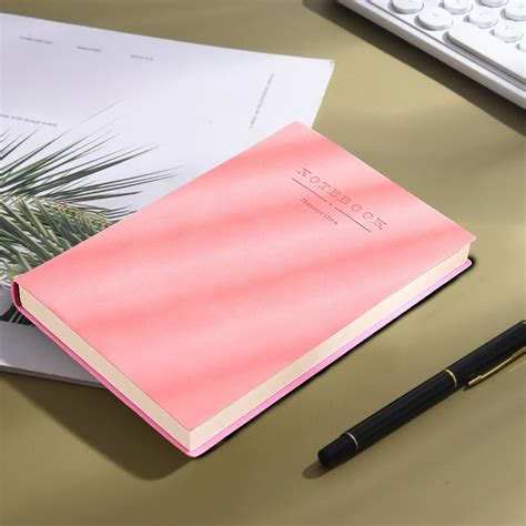 Hardcover Notebook, College Ruled Notebook, Expandable Inner Pockets ...
