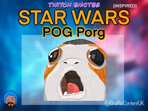 Buy POG Porge - Star Wars (inspired) - Twitch Emotes Online in India - Etsy