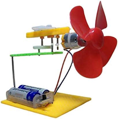KitsGuru DIY STEM Most Creative Head Swing Electric Fan Experiment ...