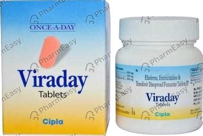 Viraday Bottle Of 30 Tablets: Uses, Side Effects, Price & Dosage ...