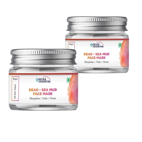 Buy Avira Essential Dead - Sea Mud Face Mask | Organic Wet Clay Mask ...
