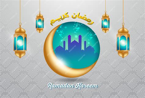 Premium Vector | Ramadan kareem design. on color background for holy ...