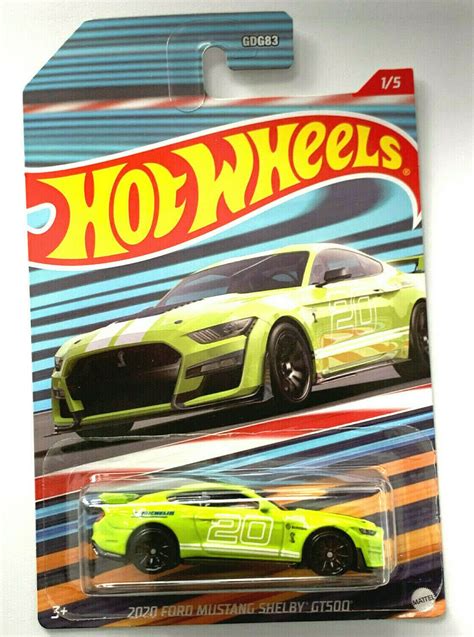 Buy DieCastHot Wheels 2020 Ford Mustang Shelby GT500 (Green) - 2022 ...