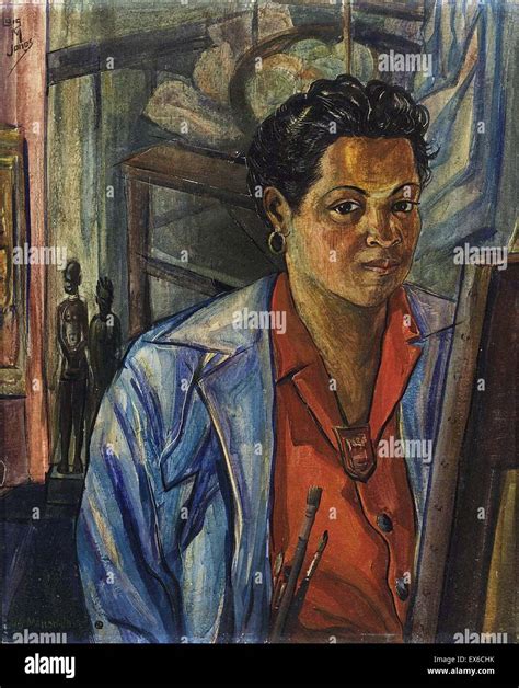 Lois Mailou Jones Self Portrait Stock Photo - Alamy