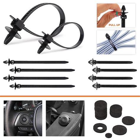 Buy Aodigesa 970Pcs Car Retainer Clips, Bumper Fender Plastic Rivet,16 ...