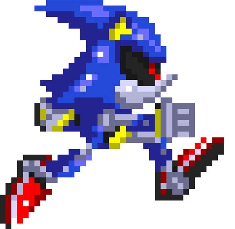 Metal Sonic walking S3 Style. by SkullTheHedgehogBoi on DeviantArt