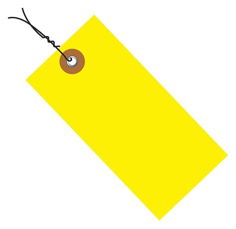 TYVEK, #5, 4 3/4 in Tag Ht, Wired Shipping Tag - 50AG52|G14053B - Grainger