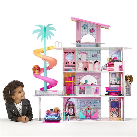LOL Surprise Omg House Of Surprises New Real Wood Dollhouse 85 ...