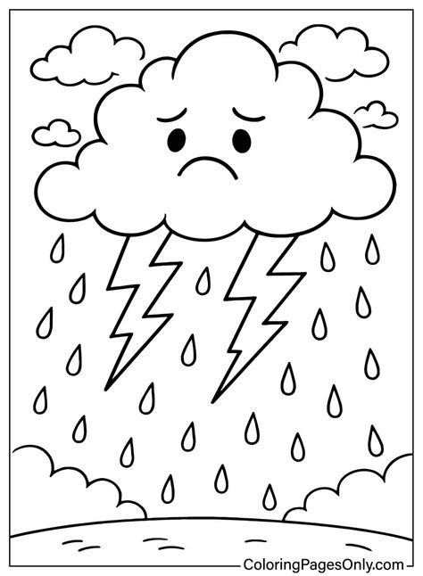 30+ Weather Coloring Pages - Free Printable PDF & Online Coloring