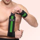JUSTIFIT Wrist Bands for Gym Adjustable Hand Wrap Strap (1 pair) Wrist ...