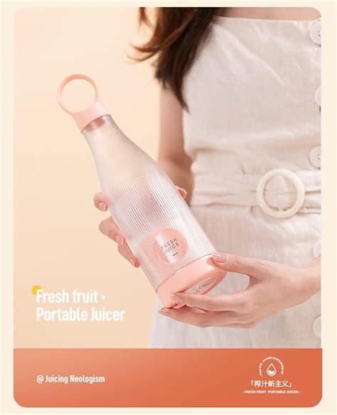 Buy ADIOLI Mini juicer Machine Portable Electric Juicer Blender ...