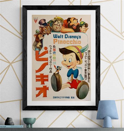 Pinocchio Original Plakat