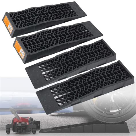 Low Profile Car Service Ramp With Anti Slip Pads 2 | Desertcart INDIA