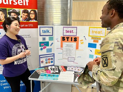Northwestern State University Students Talk about STIs with Soldiers ...