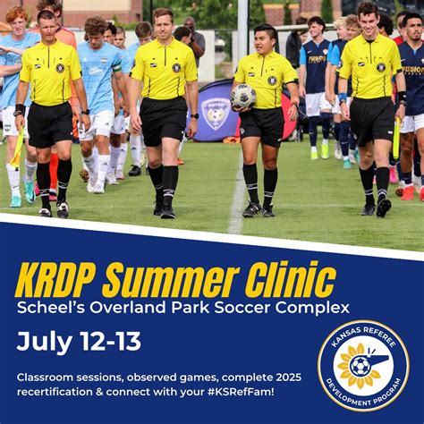 Heartland Soccer Association on LinkedIn: Kansas Referee Summer Clinic ...