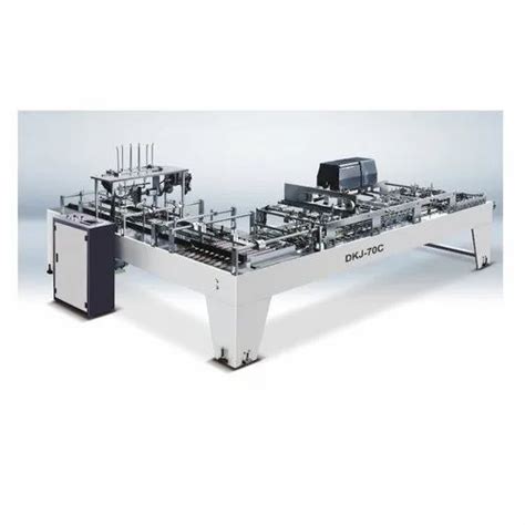 Carding Machines - Ronald DKJ-70C Paper Bag Bottom Gluing with Card ...