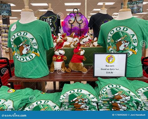 St. Patricks Day T-Shirts at a Buc Ees Editorial Stock Photo - Image of ...