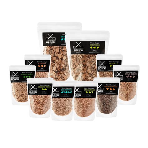 My Butchers Block Smoke Wood Shavings Oak 100g - Patio Warehouse