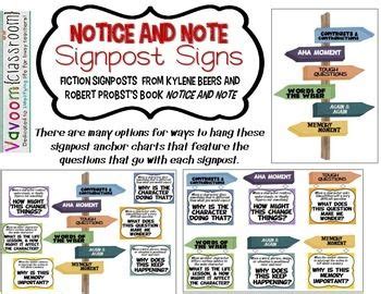Image result for Notice and Note Signposts Technical Language
