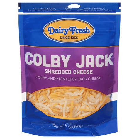 Dairy Fresh Shredded Cheese, Colby Jack (8 oz) Delivery or Pickup Near ...