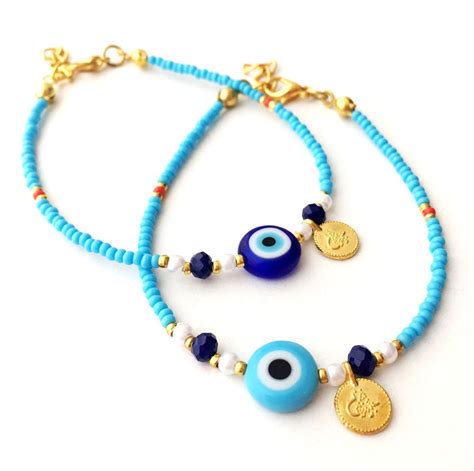 Miyuki Mati Adjustable Evil Eye Bracelet – GREEK GIFT SHOP