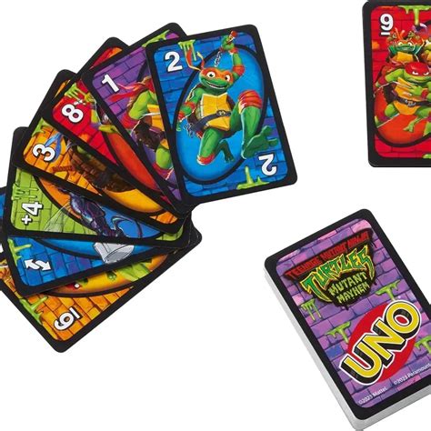 UNO Teenage Mutant Ninja Turtles Card Game