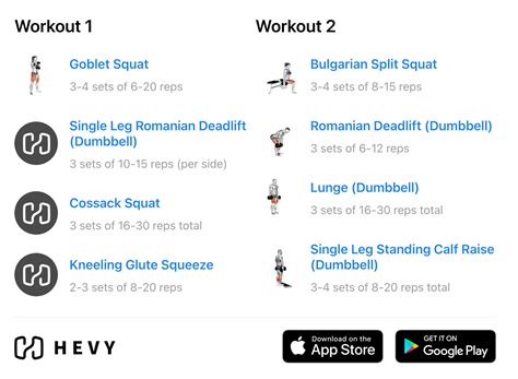 Dumbell Leg Workouts