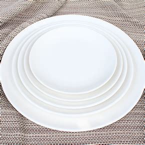 仿瓷西餐圆碟美耐皿圆盘塑料盘子密胺餐盘平盘菜盘彩色盘盖浇饭盘-阿里巴巴