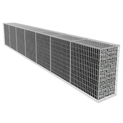 Buy SaiDeKe Home Pratical Gabion Wall Basket with Cover Stable Gridwall ...