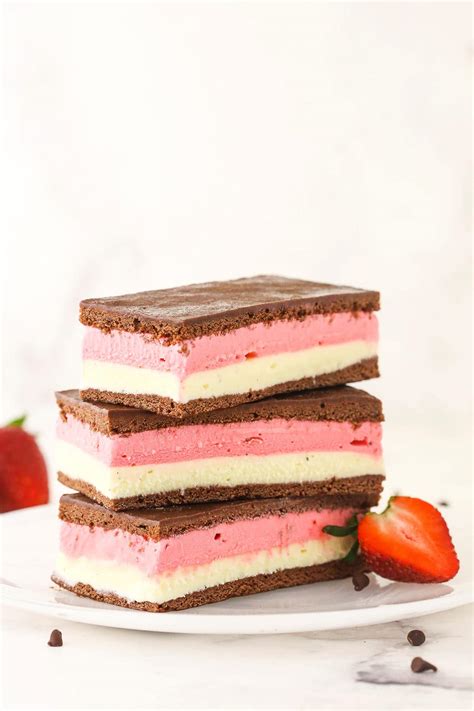 Neapolitan Ice Cream Sandwiches Recipe Ice Cream