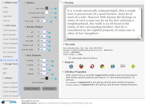 HTML5 Web Development Tools 的图像结果