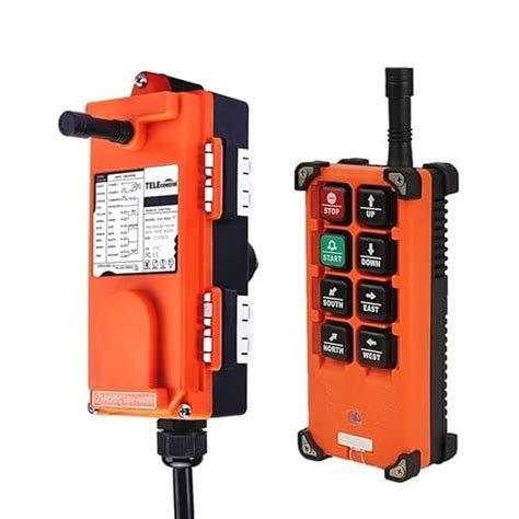 SPOWER Wireless Radio Remote Control for Hoist, Bridge Crane & Overhead ...