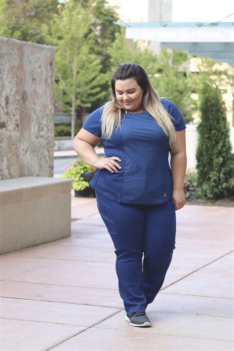 Plus Size Scrubs from Jaanuu - Natalie in the City