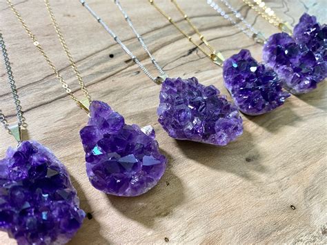 Amethyst Crystal Necklace