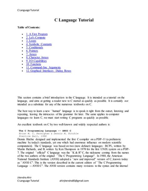 C Language Tutorial with Examples 的图像结果